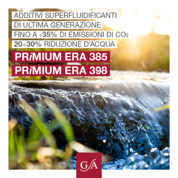 PRiMIUM ERA: additivi per cemento sostenibile