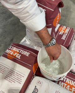 Microcalcestruzzo fibrorinforzato