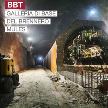 Cenere volante nella Galleria del Brennero