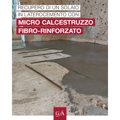 Microcalcestruzzo per il rinforzo di un solaio
