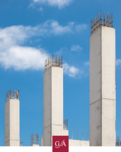 Pilastri in calcestruzzo armato