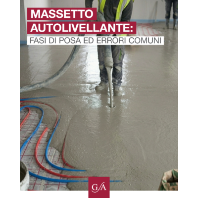 Posa massetto autolivellante