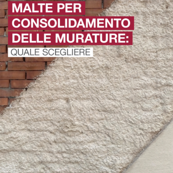 malte per consolidamento murature