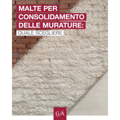 malte per consolidamento murature