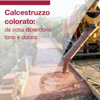 Calcestruzzo colorato