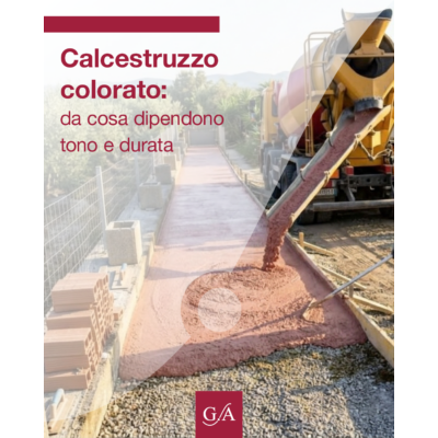 Calcestruzzo colorato